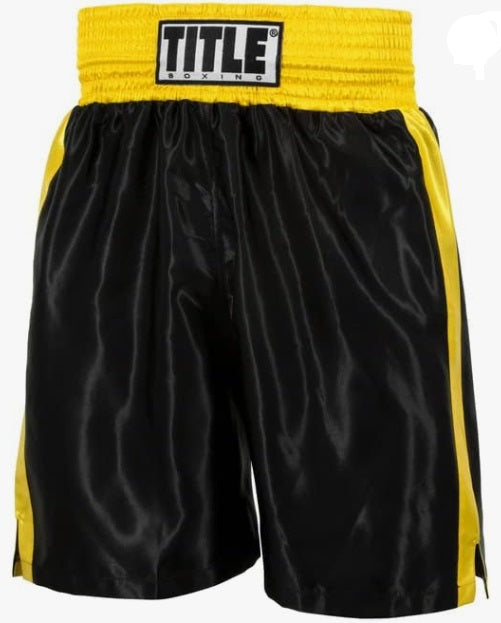 Title Boxing Competition Trunks